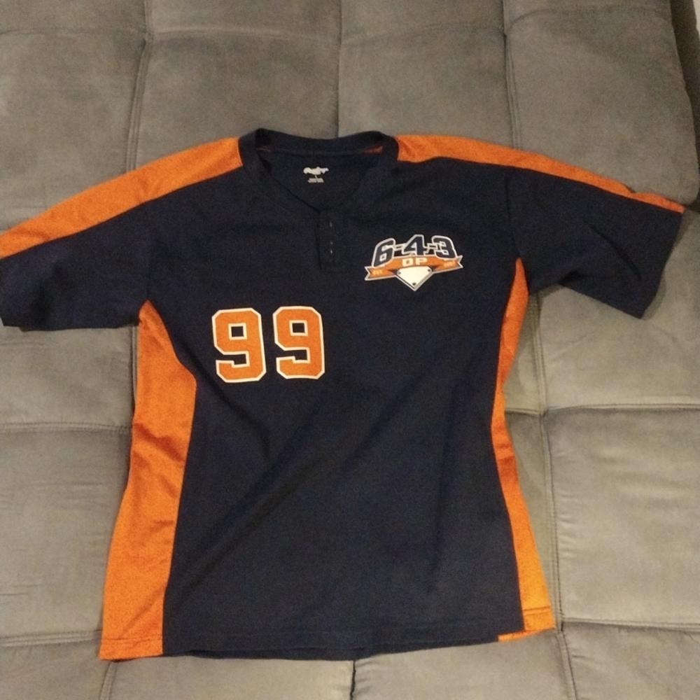 Rawlings 6-4-3 DP Athletic Shirt L